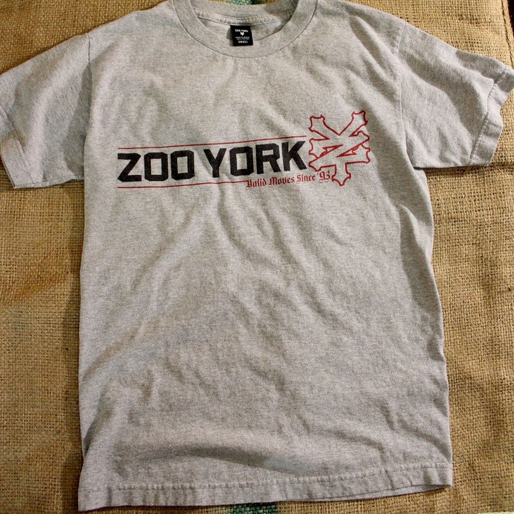Zoo York Logo T-shirt Heather Grey Soft Cool
